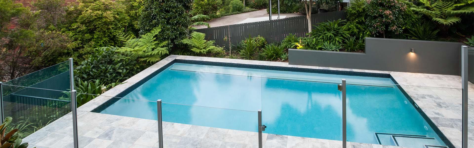 brand new swimming pool